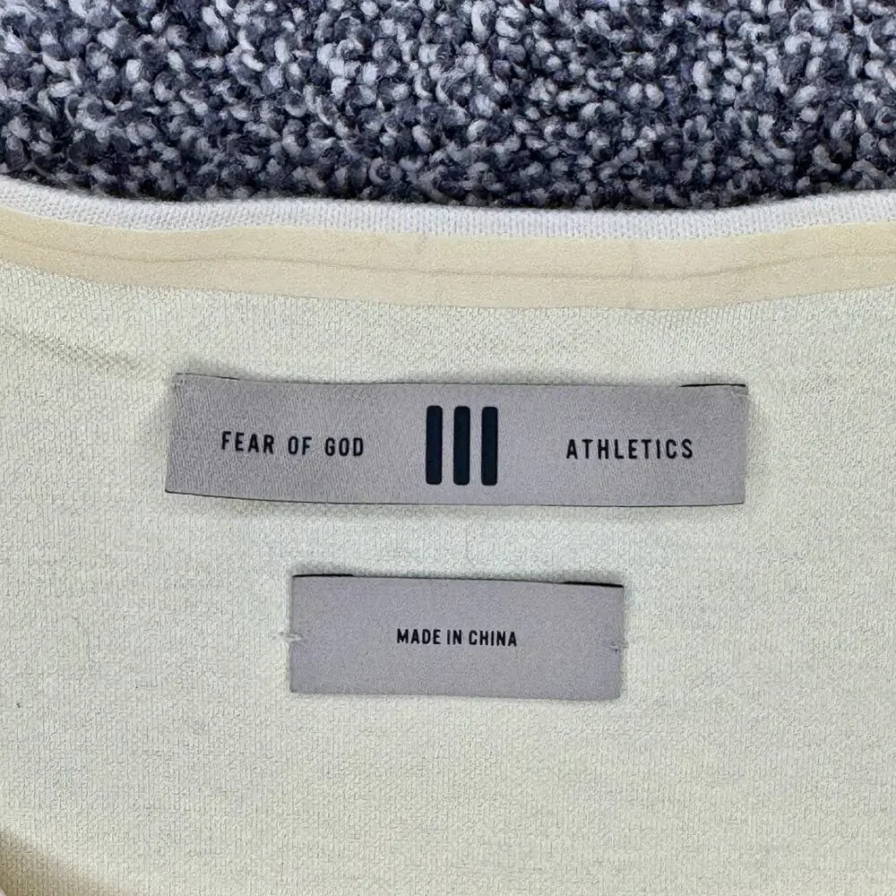 Adidas x Fear Of God Athletics Performance Jersey Tee Pale Yellow NWT IM6080 XL